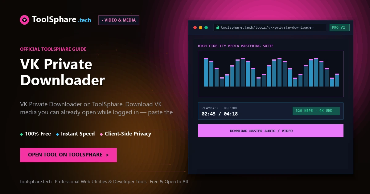 VK Private Downloader: free online guide