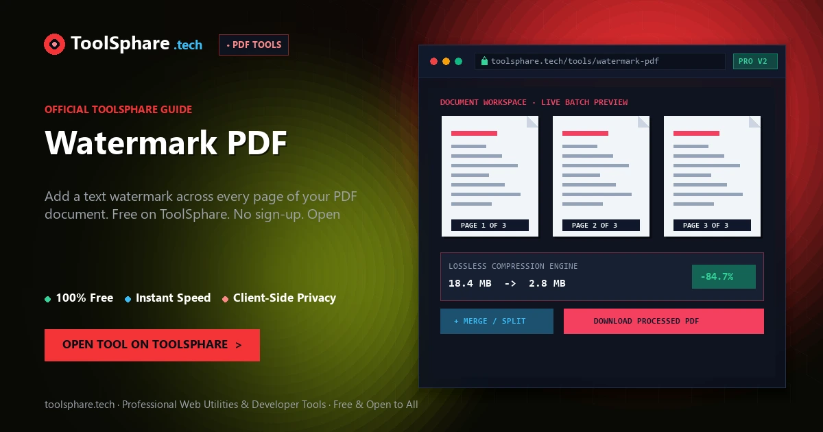 Watermark PDF: free online guide