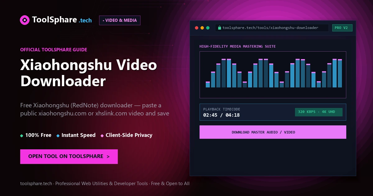 Xiaohongshu Video Downloader: free online guide