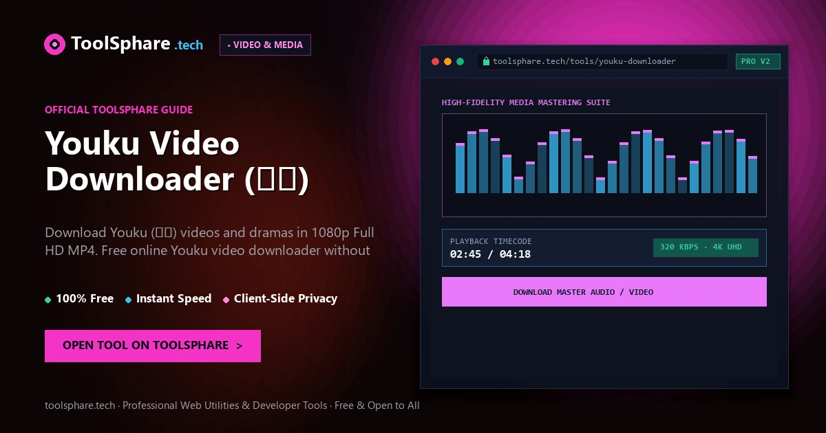 Youku Video Downloader (优酷): free online guide